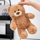 10-Inch Brown Teddy Bear Stuffed Animal – Soft Plush Cuddly Bear for Kids