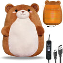 Plush Bear USB Heating Pad – Cozy Warmth & Comfort for Her