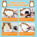 Plush Bear USB Heating Pad – Cozy Warmth & Comfort for Her