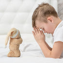 10-Inch Prayer Bear Plush – Sleep Stuffed Teddy Bear for Baby Boys & Girls, Baptism & Christian Gifts