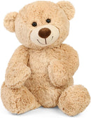 18-Inch Light Brown Teddy Bear Stuffed Animal – Extra Soft Plush Toy for Kids & Gift for Every Occasion